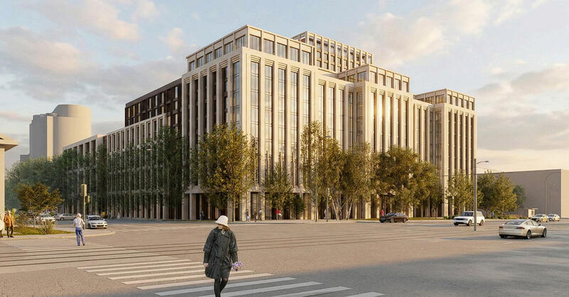 Вневременная архитектура. Застройщик изменил проект ЖК на месте "Оперы" в центре Барнаула Вневременная архитектура. Застройщик изменил проект ЖК на месте "Оперы" в центре Барнаула