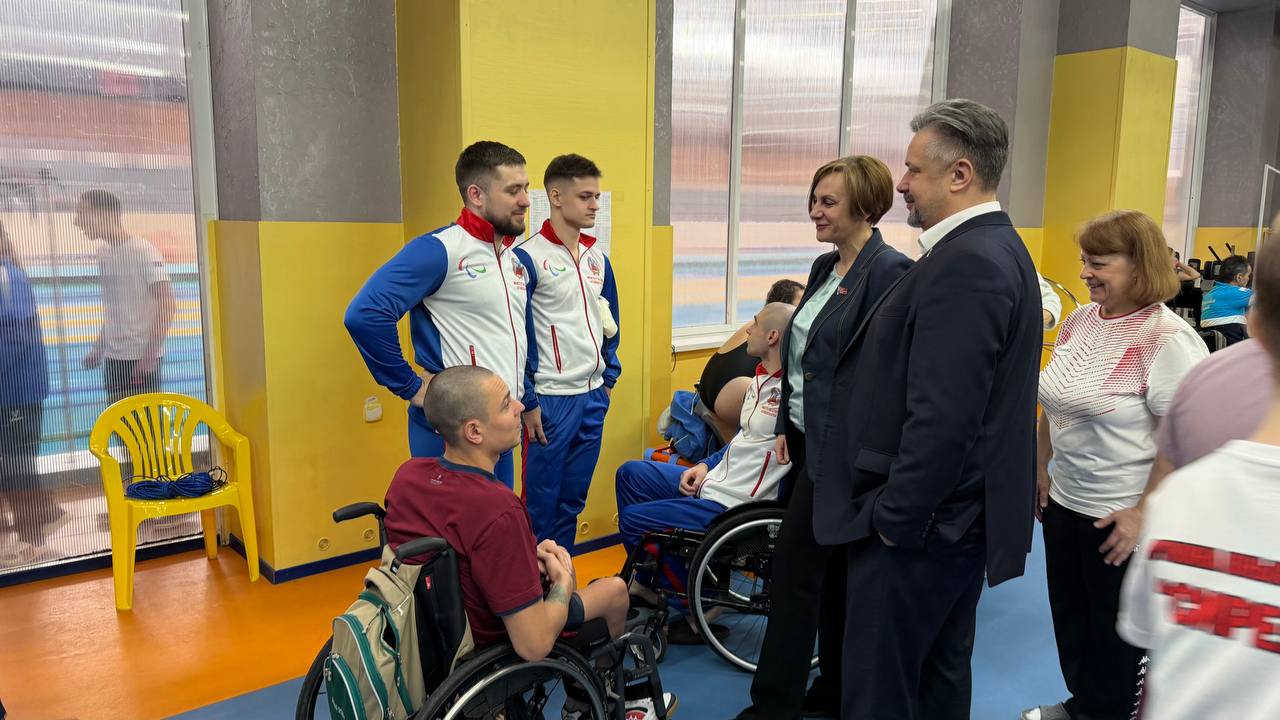 Сегодня вместе с коллегой, Татьяной Викторовной Ильюченко, приняли участие в открытии Чемпионата и первенства Сибирского федерального округа среди лиц с поражением опорно-двигательного аппарата Сегодня вместе с коллегой, Татьяной Викторовной Ильюченко, приняли участие в открытии Чемпионата и первенства Сибирского федерального округа среди лиц с поражением опорно-двигательного аппарата