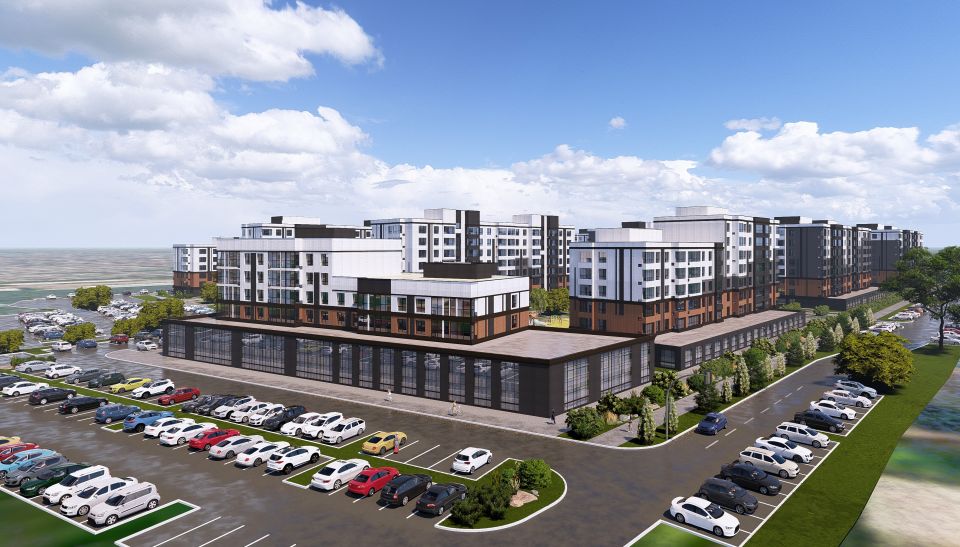 В Бийске начинают строить квартал 6-8-этажных домов В Бийске начинают строить квартал 6-8-этажных домов