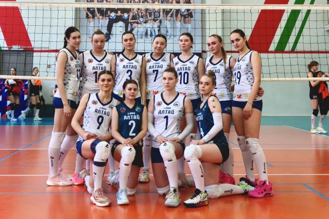 Волейболистки «Алтая» выиграли у «Амурских тигриц-ДВГАФК» из Хабаровского края - 3:1