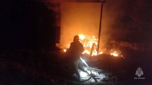 Мужчина погиб на пожаре в частном доме в селе Залесово