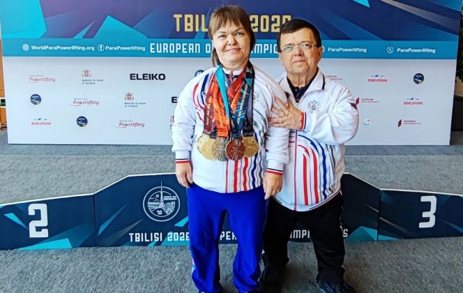 Тамара Подпальная — серебряный призёр чемпионата Европы по пауэрлифтингу