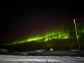Яркое северное сияние заснял метеоролог в Красноярском крае