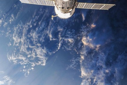 Алтайские горы и города края сняли с борта МКС