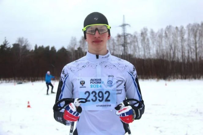 Лыжник из Рубцовска Егор Бобров — лучший из сибиряков в финале Спартакиады учащихся России