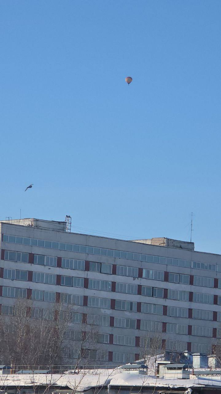 Барнаул, поднимите голову! Видите воздушный шар? Барнаул, поднимите голову! Видите воздушный шар?