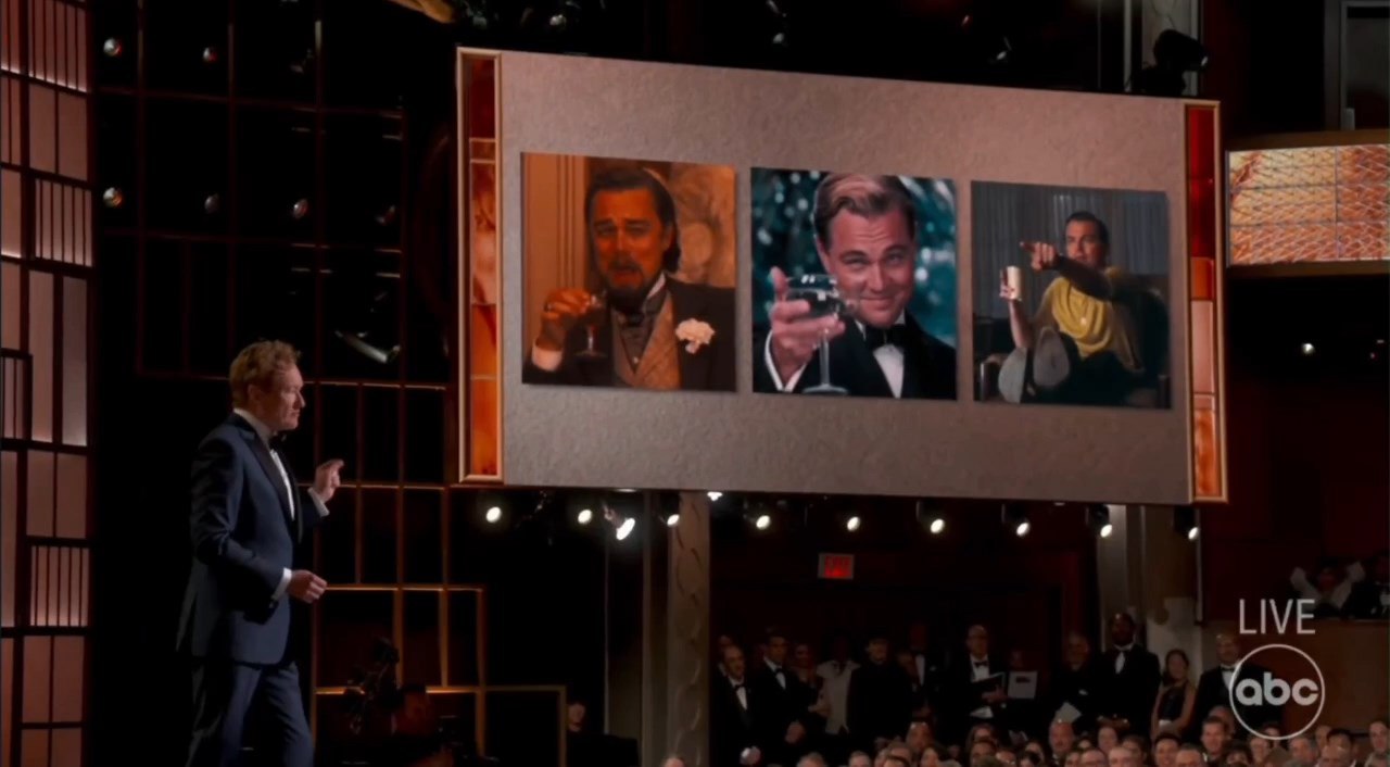 Новый мем с Леонардо Ди Каприо придумали во время церемонии "Оскар" Новый мем с Леонардо Ди Каприо придумали во время церемонии "Оскар"