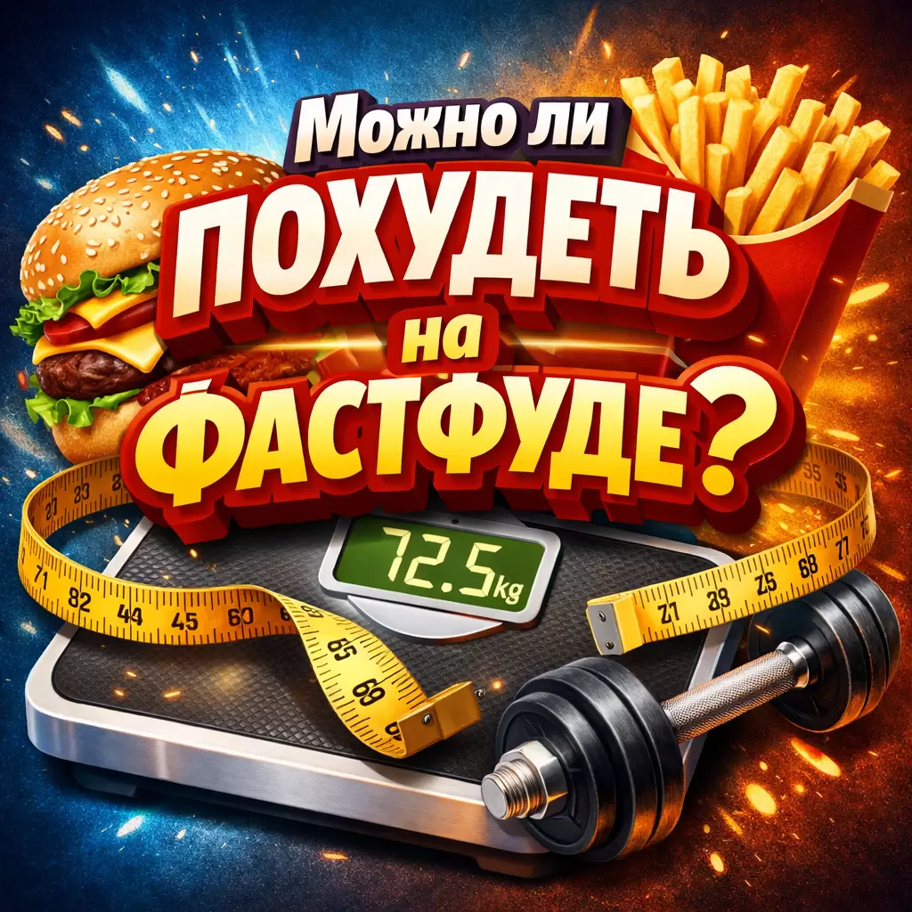 Можно ли похудеть на фастфуде?