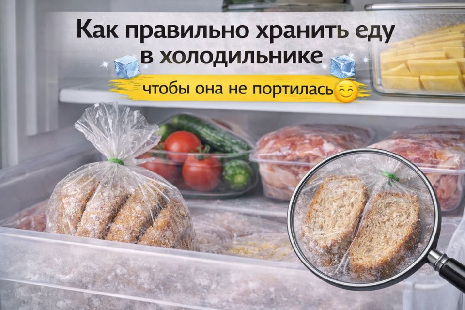 Как сохранить продукты свежими: практические советы по хранению еды