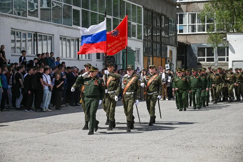 В Алтайском государственном техническом университете состоялся митинг, посвященный 81-й годовщине Великой Победы