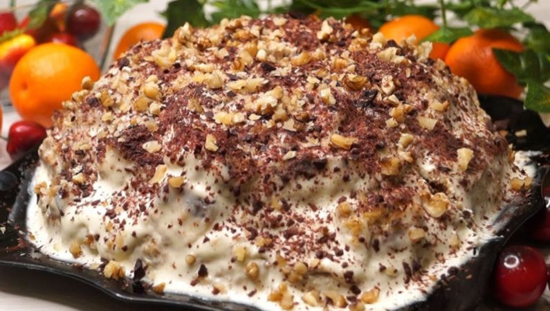 Рецепт быстрого и вкусного торта «Айсберг»