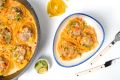 гнезда из макарон с фаршем — быстрое решение для обеда