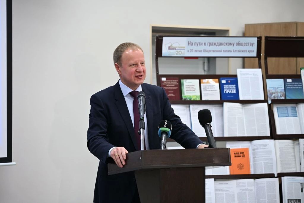 Председателем Общественной палаты Алтайского края избран Сергей Приб Председателем Общественной палаты Алтайского края избран Сергей Приб
