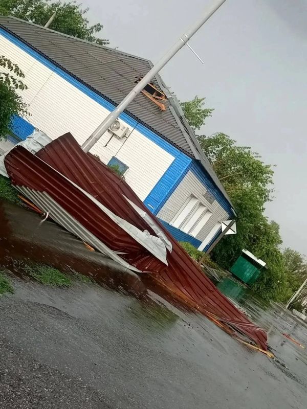 Ураган прошёл по Краснощёково Ураган прошёл по Краснощёково
