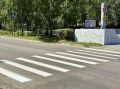 На улично-дорожной сети города продолжаются работы по нанесению дорожной разметки