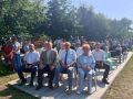 В юбилей села Романово открыли новый арт-объект «Скамья любви и примирения»