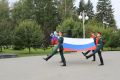 Торжественная церемония поднятия Государственного флага России состоялась в Барнауле