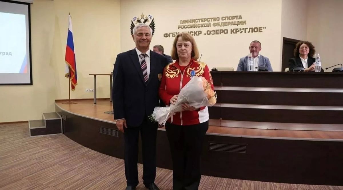 Заслуженный тренер России из Бийска Елена Соколова награждена орденом Почёта