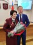 Виктор Томенко: Медалью «За заслуги во имя созидания» награждена Ирина Геннадьевна Пащенко, которая на днях завершила свою деятельность в качестве руководителя регионального управления Роспотребнадзора
