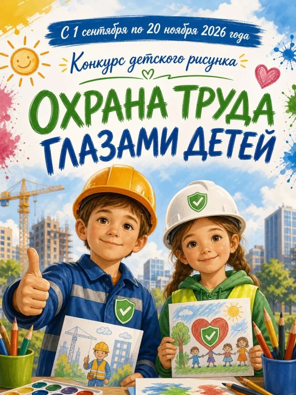 В Рубцовске стартовал ежегодный конкурс детского рисунка «Охрана труда глазами детей»