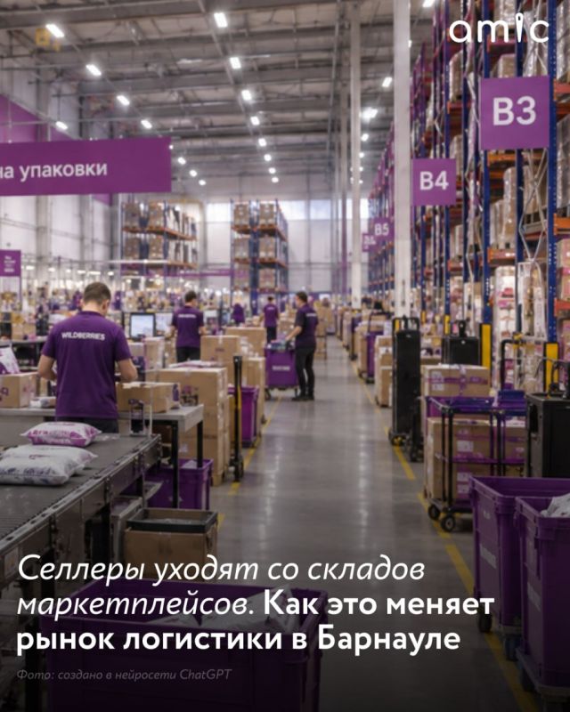 После атак на ряд складских хабов Wildberries и Ozon продавцы маркетплейсов начали менять привычную схему хранения и отгрузки товаров