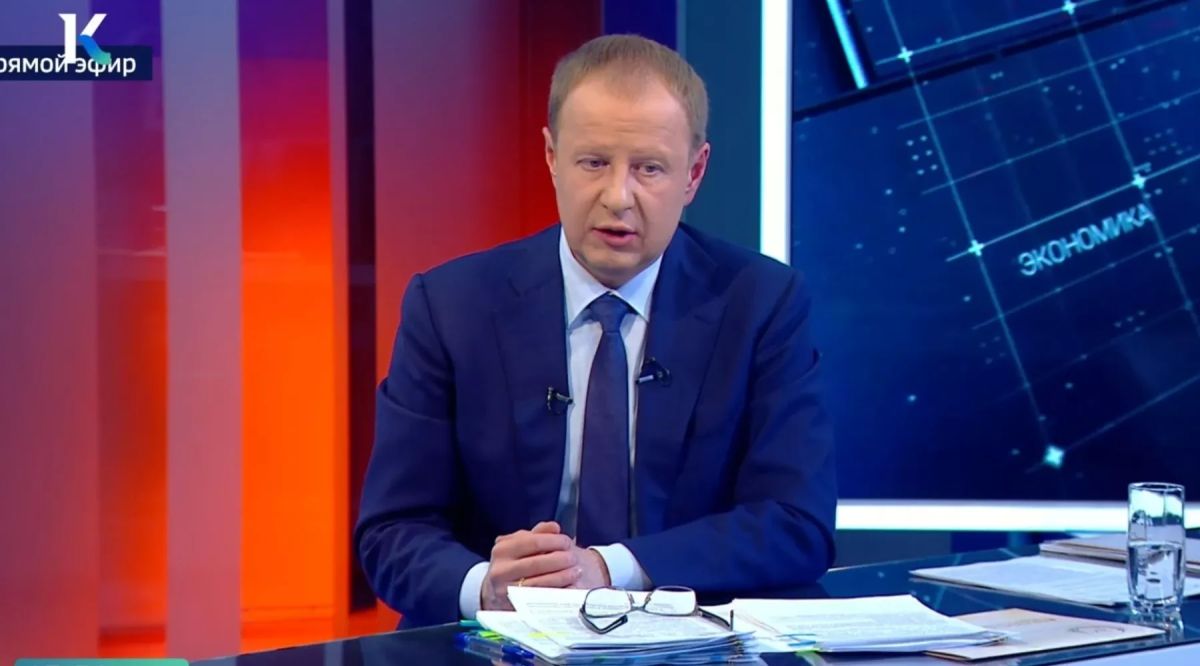 На какие вопросы ответил Томенко во время прямой линии