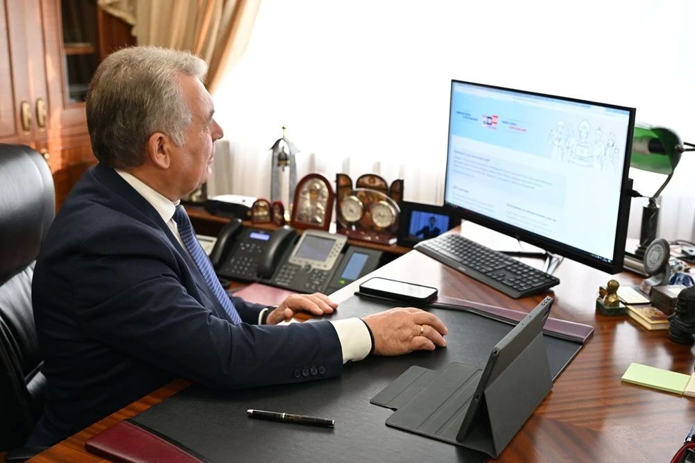 Александр Романенко принял участие в дистанционном голосовании на выборах в Госдуму и АКЗС