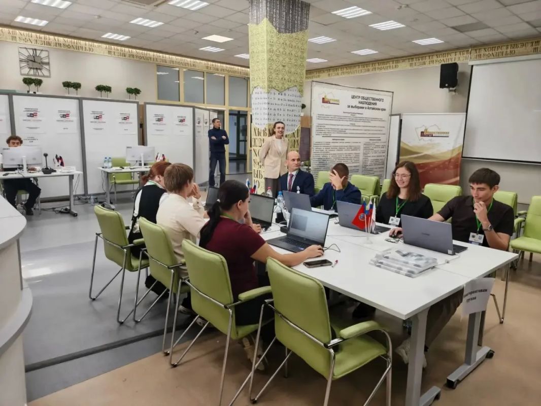 В Барнауле в круглосуточном режиме работает Центр общественного наблюдения за выборами В Барнауле в круглосуточном режиме работает Центр общественного наблюдения за выборами