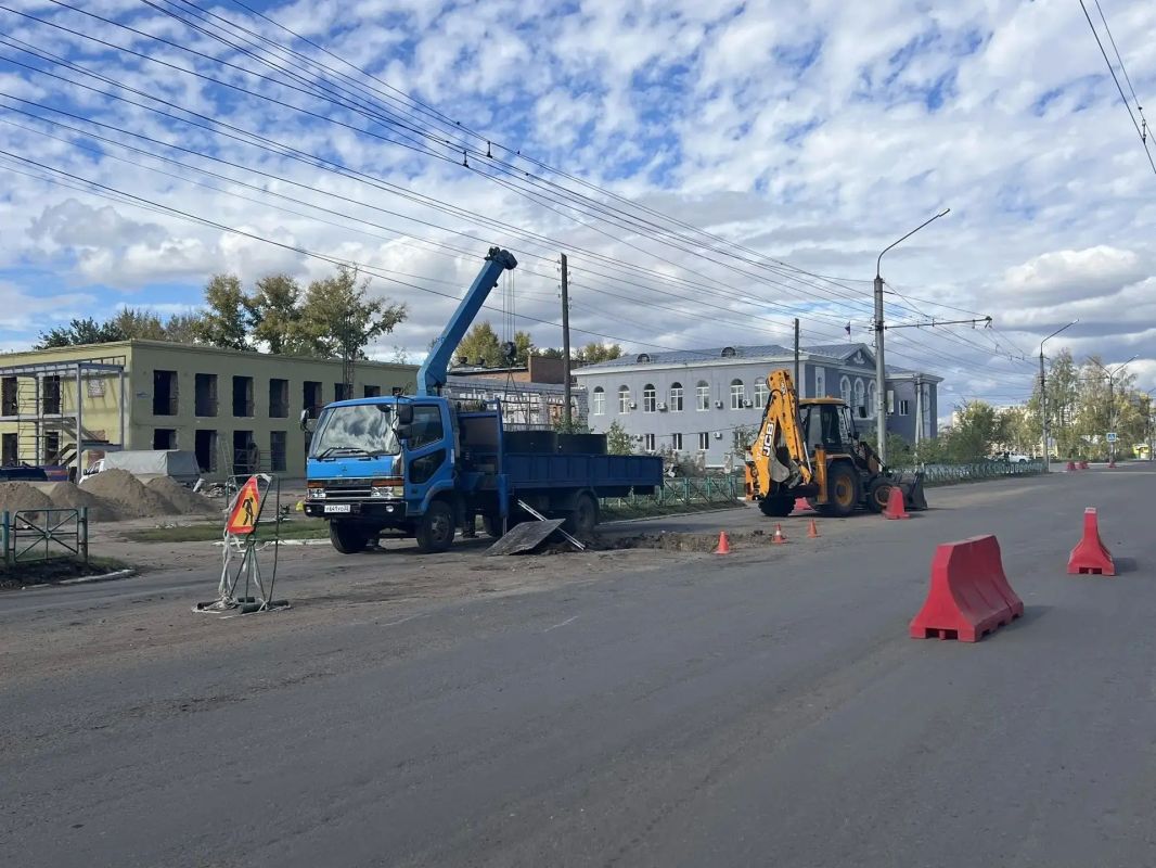О ремонте главного городского коллектора
