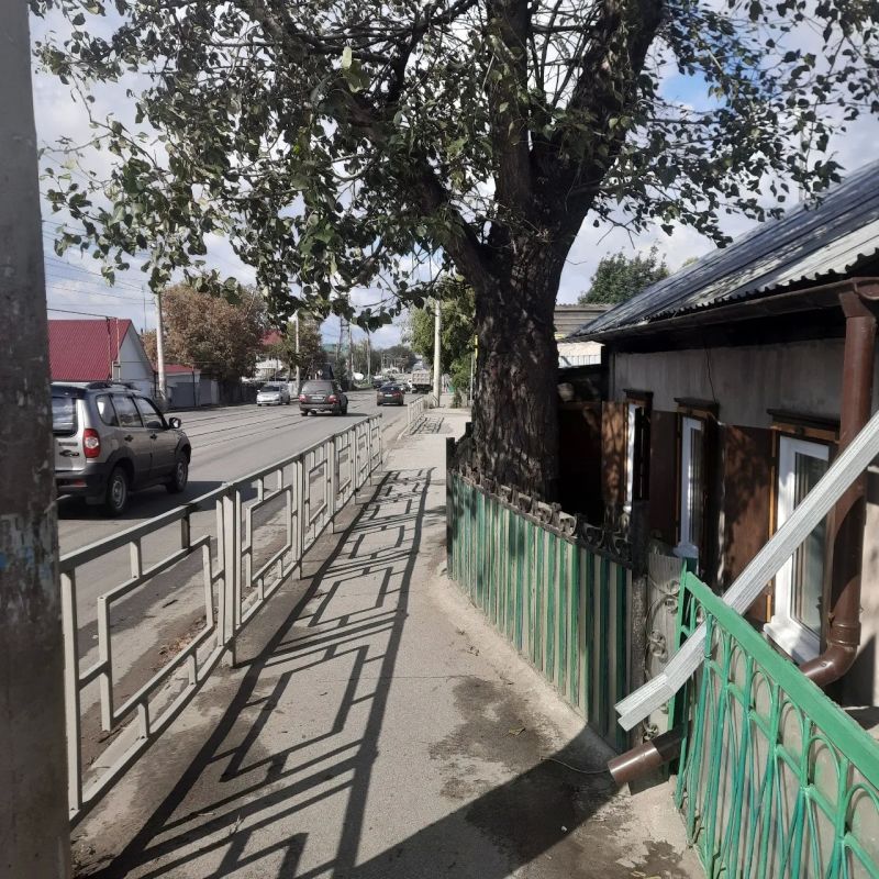 Жительница Барнаула пожаловалась на отсутствие нормального тротуара на улице Челюскинцев Жительница Барнаула пожаловалась на отсутствие нормального тротуара на улице Челюскинцев