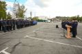 В Барнауле прошел общегородской гарнизонный развод нарядов полиции