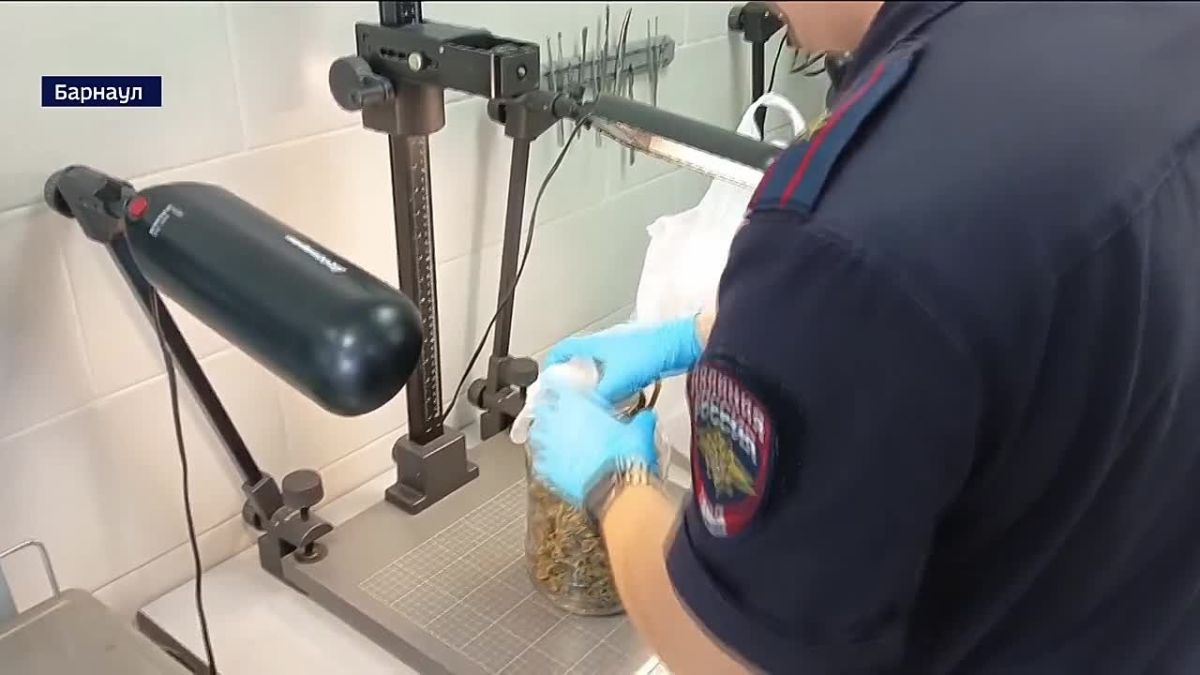 В Барнауле задержали мужчину, который устроил в доме наркоферму