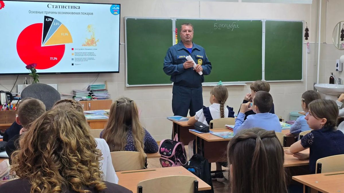 Профилактика не заканчивается с каникулами: урок безопасности в Лицее № 101 Профилактика не заканчивается с каникулами: урок безопасности в Лицее № 101