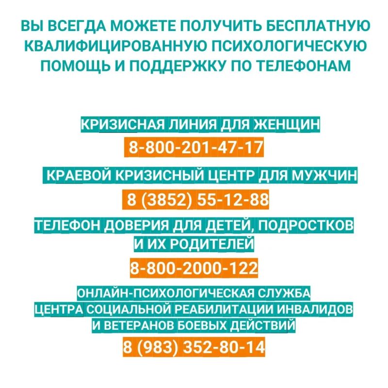 Группы психологической поддержки семей участников СВО в Алтайском крае Группы психологической поддержки семей участников СВО в Алтайском крае