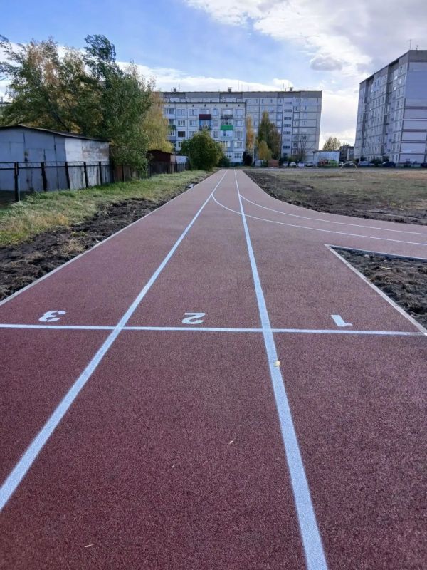 Гимназия № 1 модернизировала пришкольный стадион Гимназия № 1 модернизировала пришкольный стадион