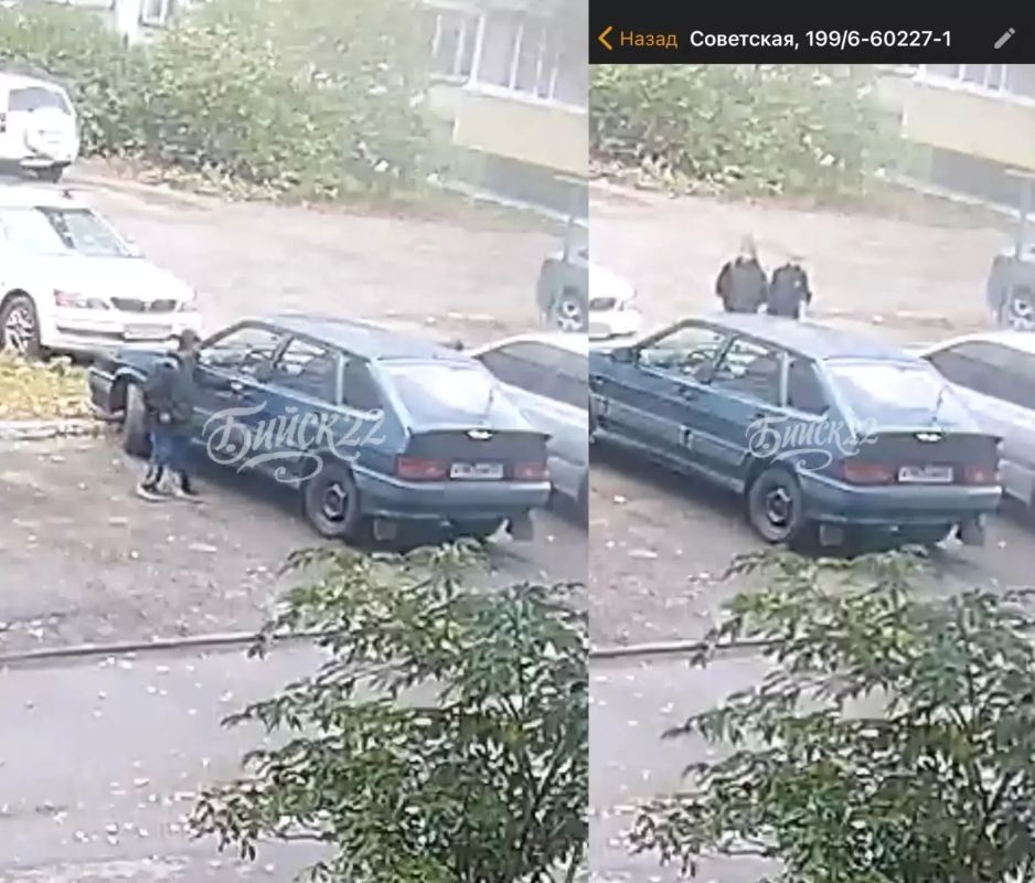 В Бийске подростки взломали автомобиль