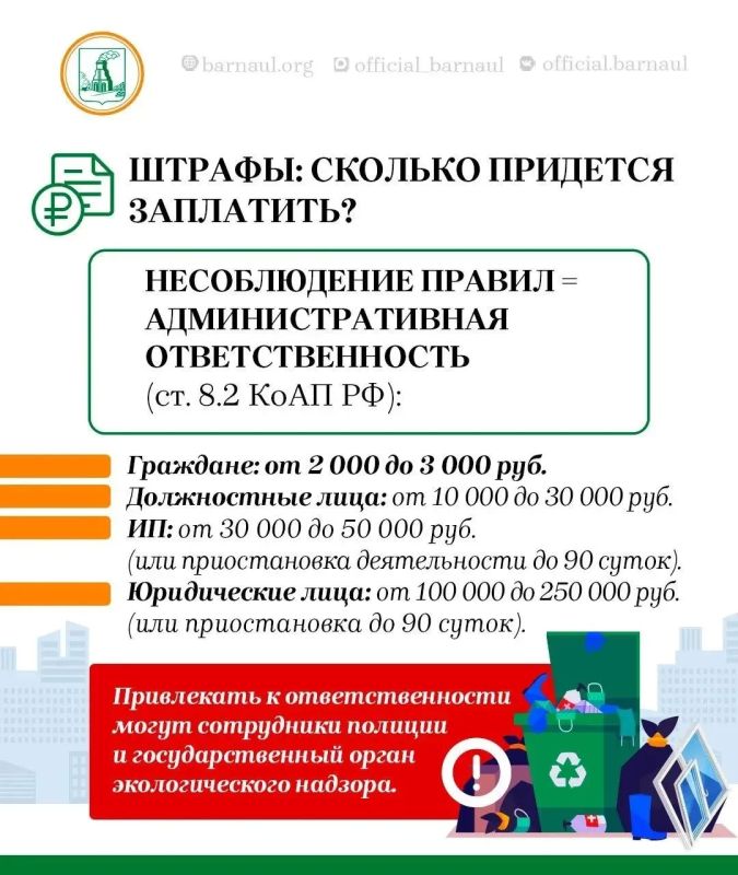 Куда девать старый диван, ветки и шины? Разбираемся с правилами чистоты в Барнауле Куда девать старый диван, ветки и шины? Разбираемся с правилами чистоты в Барнауле