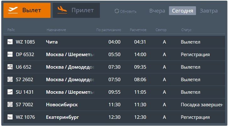 Авиарейс из Барнаула в Москву задержали почти на 8 часов