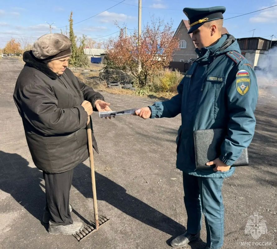 На территории Алтайского края личный состав чрезвычайного ведомства проводит профилактические мероприятия в рамках операции «Отопительный сезон»