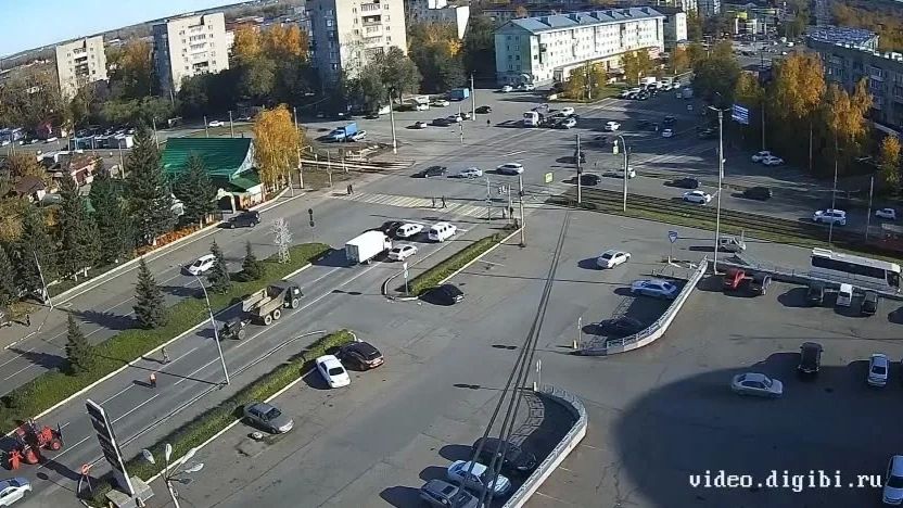 Режим работы светофорного объекта на пересечении пер