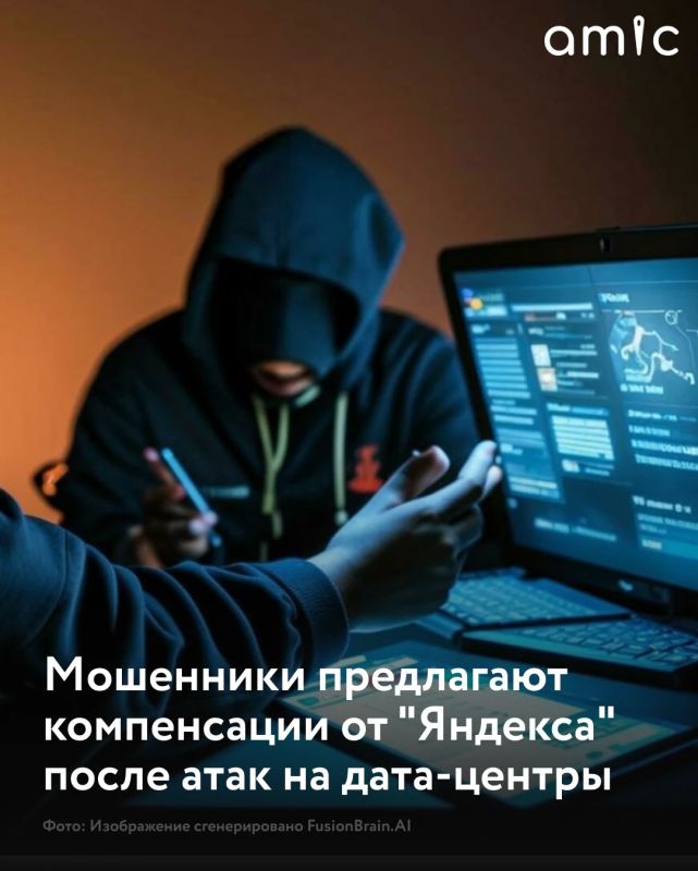 Мошенники начали использовать недавнюю атаку беспилотников на дата-центры "Яндекса" для обмана пользователей