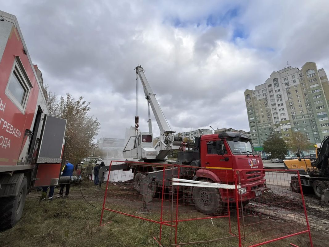 #СГК_Барнаул #Теплосети. UPD: Место повреждения на тепломагистрали определено