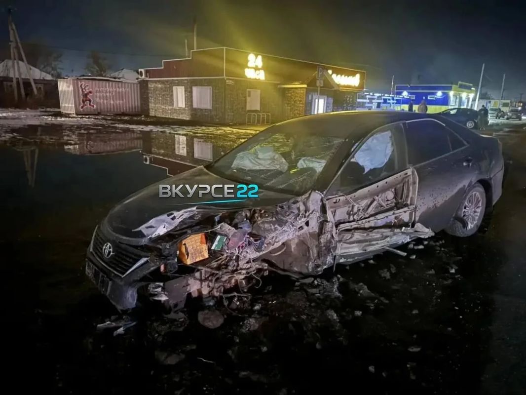Водитель пострадал в ДТП в Топчихинском районе Водитель пострадал в ДТП в Топчихинском районе