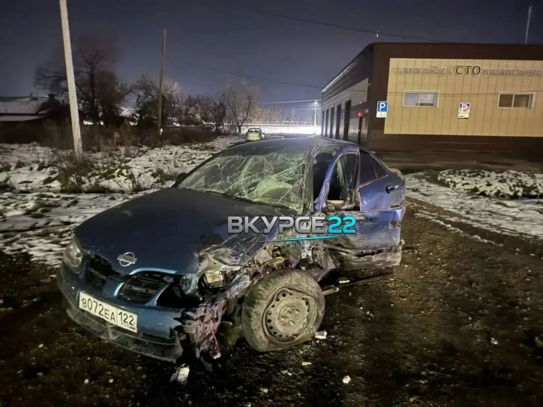 Водитель пострадал в ДТП в Топчихинском районе Водитель пострадал в ДТП в Топчихинском районе