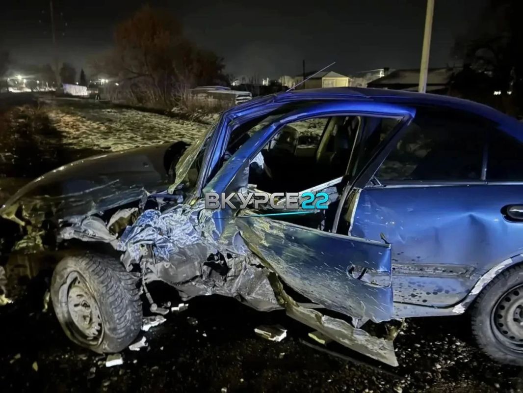 Водитель пострадал в ДТП в Топчихинском районе