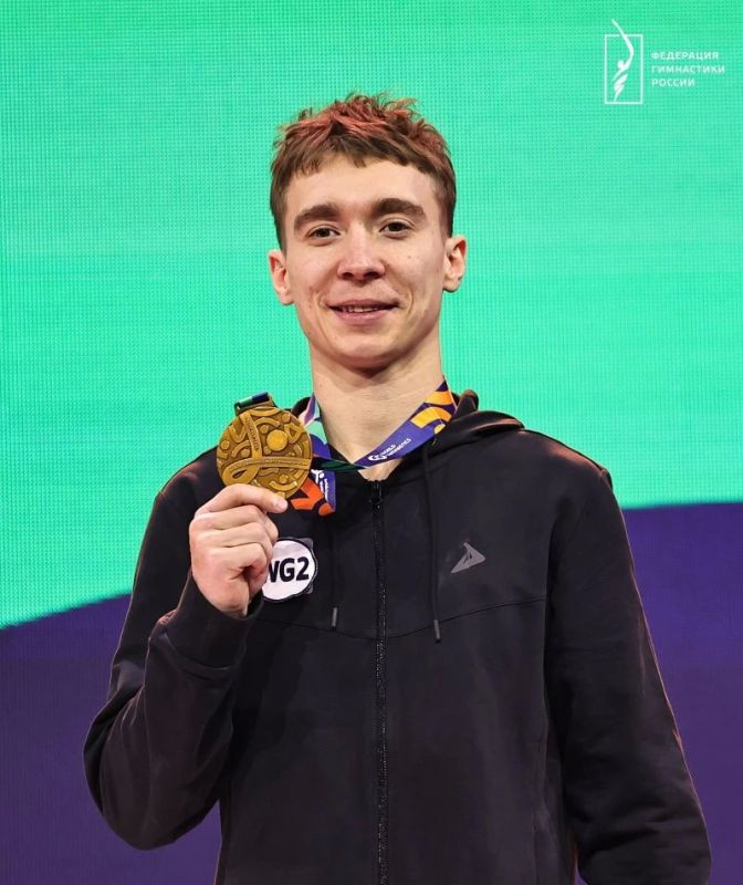 Барнаульский гимнаст завоевал вторую медаль чемпионата мира