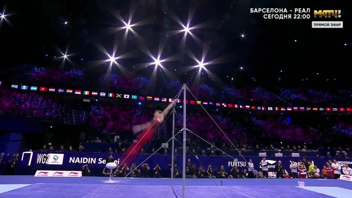 Барнаульский гимнаст Сергей Найдин завоевал бронзу чемпионата мира на перекладине!