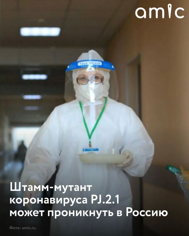Вариант коронавируса PJ.2.1, который сейчас активно циркулирует в США, Канаде и Европе, может в ближайшее время появиться в России