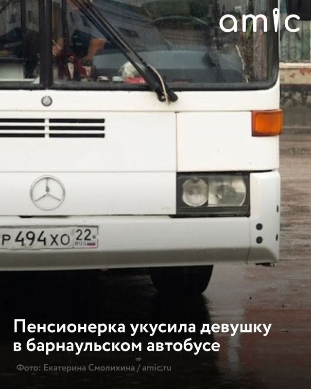 В Барнауле пенсионерка укусила пассажирку из-за места в автобусе
