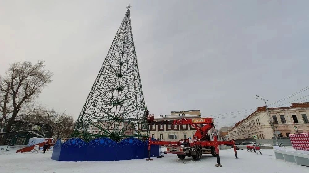 Главный новогодний городок Барнаула вновь разместят на площади Свободы